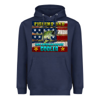 Navy fishing dad like a regular but cooler Heavyweight Hoodie - HRA Design Shop