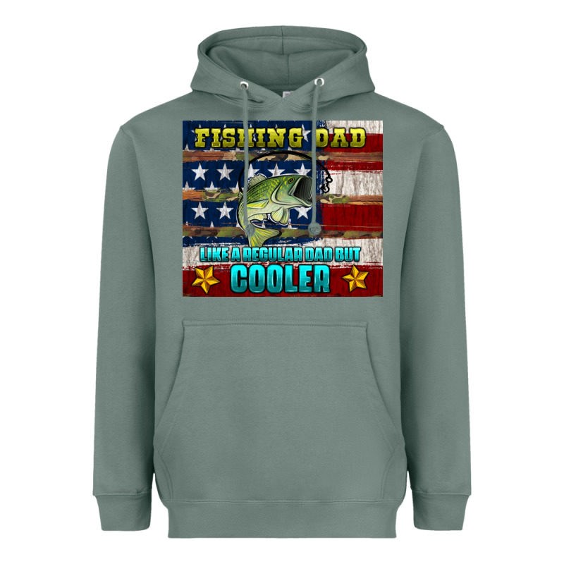 Fishing Dad Like A Regular But Cooler Heavyweight Hoodie by HRA Design Shop | Teevron