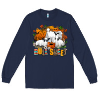 Navy bull sheet Long Sleeve Tee - AdoDesignShop