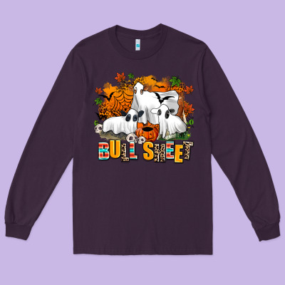 Bull Sheet Long Sleeve Tee Designed By Adodesignshop