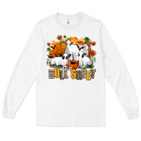 White bull sheet Long Sleeve Tee - AdoDesignShop