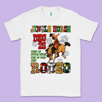 Classic Tee jingle horse dec 25 giddy jingle horse pick up fee