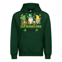 Forest Green shenanigans squad gnomes st. patricks day Urban Hoodie - MaliasSmallBusiness
