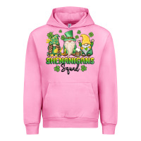 Fuchsia Pink shenanigans squad gnomes st. patricks day Urban Hoodie - MaliasSmallBusiness