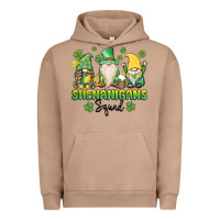 Pigment Burro shenanigans squad gnomes st. patricks day Urban Hoodie - MaliasSmallBusiness