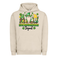 Pigment French Oak shenanigans squad gnomes st. patricks day Urban Hoodie - MaliasSmallBusiness