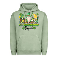 Pigment Oil Green shenanigans squad gnomes st. patricks day Urban Hoodie - MaliasSmallBusiness
