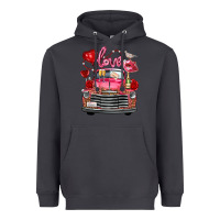 Smoke valentine's day truck love bird letter Heavyweight Hoodie - FaDigitalArtStudio
