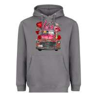 Storm valentine's day truck love bird letter Heavyweight Hoodie - FaDigitalArtStudio