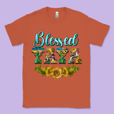 Blessed Yaya Classic Tee Designed By Barkaloodesign
