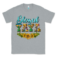 Heather Grey blessed yaya Classic Tee - BarkalooDesign