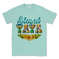 Seafoam blessed yaya Classic Tee - BarkalooDesign