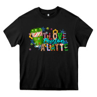 Black LIve Christmas Latte Heavy Core Tee - CowhideDigitalArt
