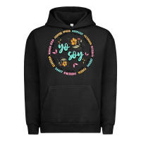 Pigment Black yo soy inspiration Urban Hoodie - MaliasSmallBusiness