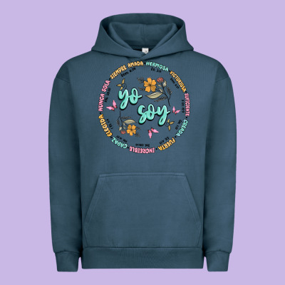 Yo Soy Inspiration Urban Hoodie Designed By Maliassmallbusiness