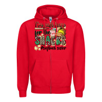 Red i'm just here for the snacks #softball sister Zipper Hoodie - Zillion Design Studio