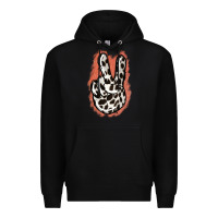 Black Dalmatians Skin Peace Sign Premium Hoodie - Jasminsmagicworld