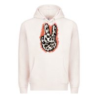 Dalmatians Skin Peace Sign Premium Hoodie | Teevron