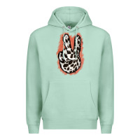 Seafoam Dalmatians Skin Peace Sign Premium Hoodie - Jasminsmagicworld