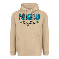 Mushroom Nurse life Heavyweight Hoodie - CowhideDigitalArt