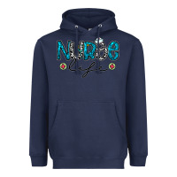 Navy Nurse life Heavyweight Hoodie - CowhideDigitalArt
