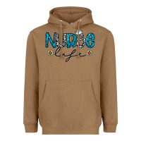 Toasted Coconut Nurse life Heavyweight Hoodie - CowhideDigitalArt