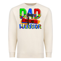 Sandshell dad of a warrior Premium Sweatshirt - AdoDesignShop