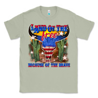 Matcha land of the free because of the brave Classic Tee - texasbilliewilder