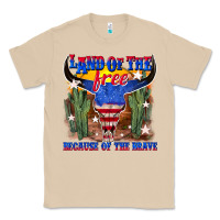 Mushroom land of the free because of the brave Classic Tee - texasbilliewilder
