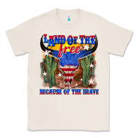 Natural land of the free because of the brave Classic Tee - texasbilliewilder