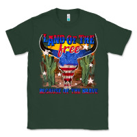 Sports Green land of the free because of the brave Classic Tee - texasbilliewilder