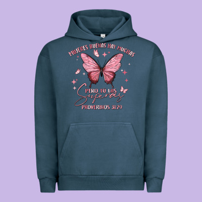 Mujeres Buenas Hay Muchas Urban Hoodie Designed By Maliassmallbusiness