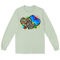 Matcha autism hearts Long Sleeve Tee - Zillion Design Studio