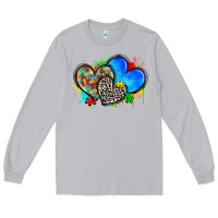 Moon Dust autism hearts Long Sleeve Tee - Zillion Design Studio