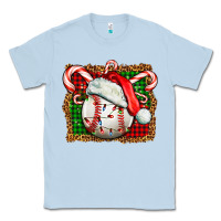 Dusty Blue baseball christmas Classic Tee - FaDigitalArtStudio