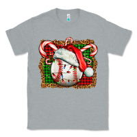 Heather Grey baseball christmas Classic Tee - FaDigitalArtStudio
