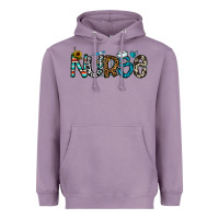 Lavender nurse Heavyweight Hoodie - CowhideDigitalArt