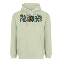Matcha nurse Heavyweight Hoodie - CowhideDigitalArt
