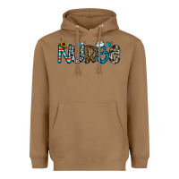 Toasted Coconut nurse Heavyweight Hoodie - CowhideDigitalArt