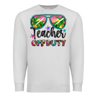 Dove Grey teacher off duty Premium Sweatshirt - Artiststas
