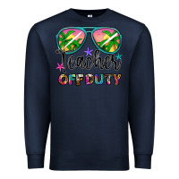 Navy teacher off duty Premium Sweatshirt - Artiststas