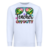 White teacher off duty Premium Sweatshirt - Artiststas