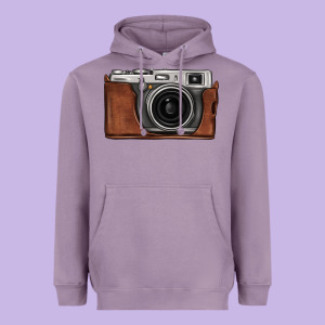 Vintage Camera Heavyweight Hoodie Designed By Fadigitalartstudio
