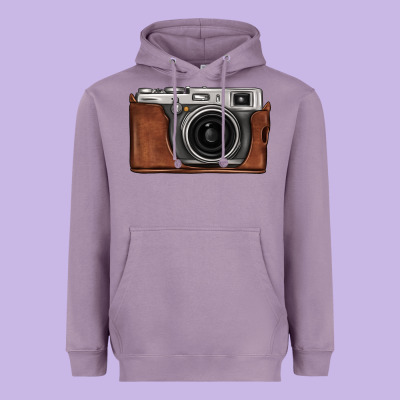 Vintage Camera Heavyweight Hoodie Designed By Fadigitalartstudio
