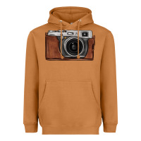 Meerkat vintage camera Heavyweight Hoodie - FaDigitalArtStudio
