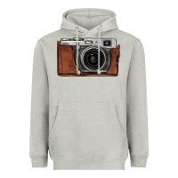 Moon Dust vintage camera Heavyweight Hoodie - FaDigitalArtStudio
