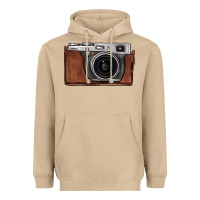 Mushroom vintage camera Heavyweight Hoodie - FaDigitalArtStudio