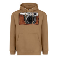 Toasted Coconut vintage camera Heavyweight Hoodie - FaDigitalArtStudio