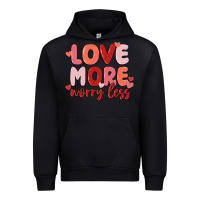 Foreset Green love more worry less Urban Hoodie - MaliasSmallBusiness
