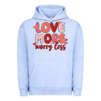 Pigment Grape Ice love more worry less Urban Hoodie - MaliasSmallBusiness